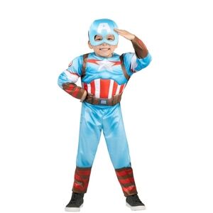 Marvel Captain America Costume Size 4T
